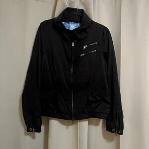 Barneys New York CO-OP Black Utility Moto Jacket